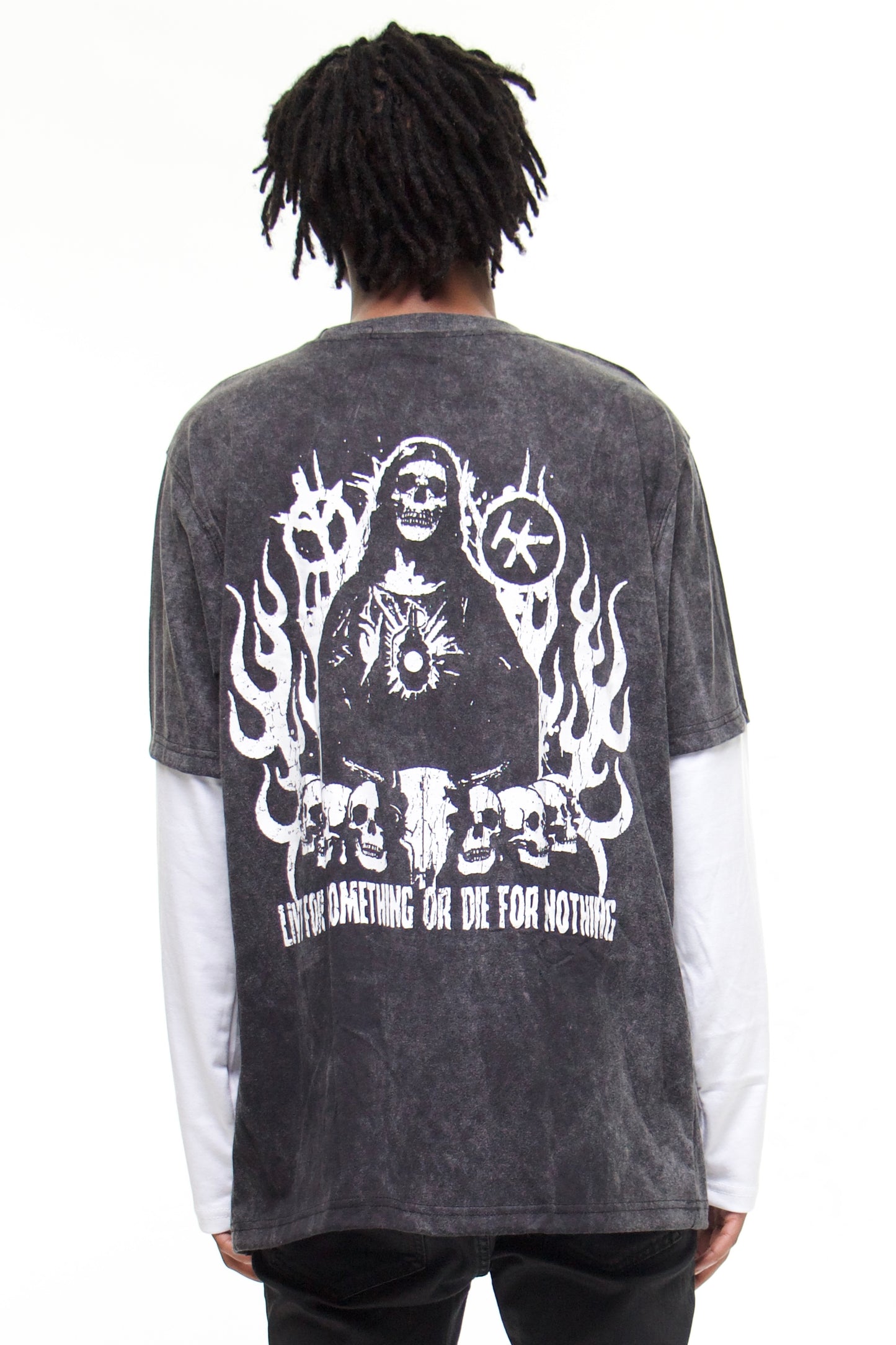 “Live For Something” Double Layered Long Sleeves